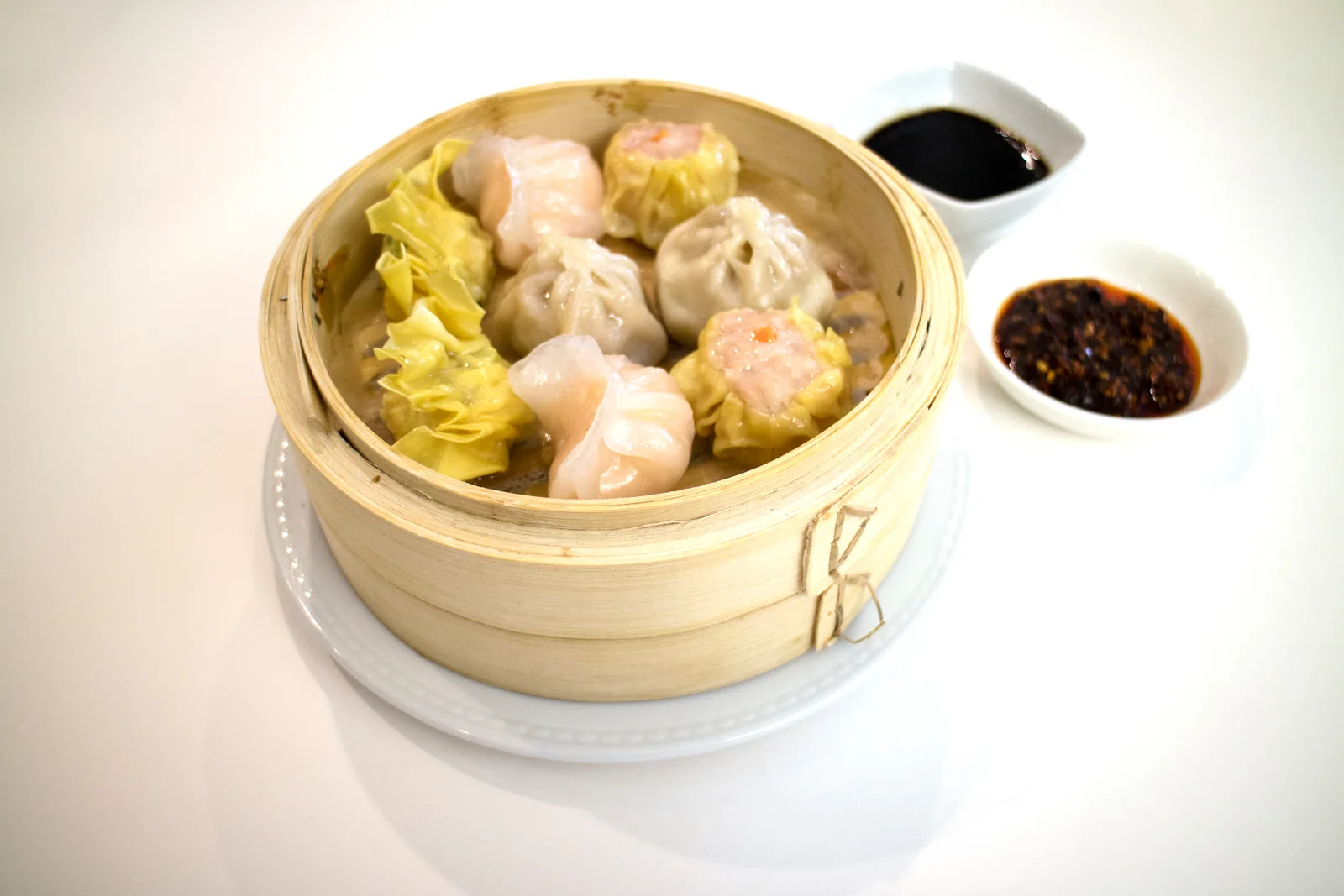 Dim sum platter